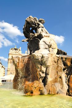 The bartholdi was sculpted 1889 by (responsible for the statue of liberty New York)