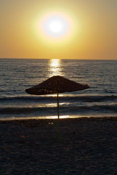  umbrella on the beach