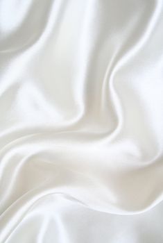 Smooth elegant white silk can use as background