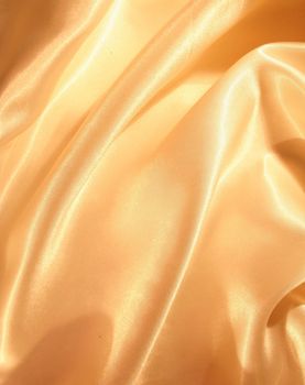 Smooth elegant golden silk can use as background