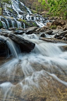 Mae Ya Waterfall Doi Inthanon National Park, Chiang Mai, Thailand