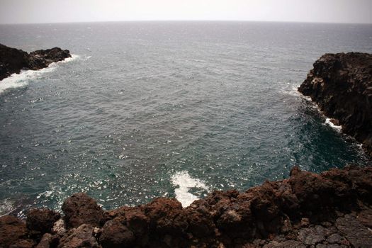 Landscape image from the isle of Lanzarote, Canarias.