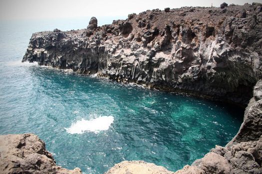 Landscape image from the isle of Lanzarote, Canarias.