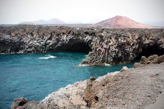 Landscape image from the isle of Lanzarote, Canarias.
