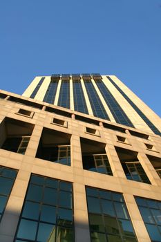 Building in Montevideo - Plaza Indepedencia.
