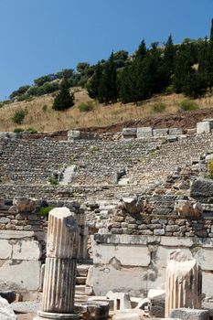 Ruins of the ancient Greek city Ephesus