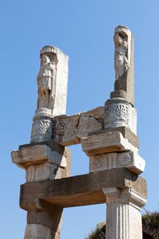 Ruins of the ancient Greek city Ephesus