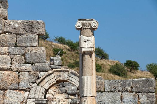 Ruins of the ancient Greek city Ephesus