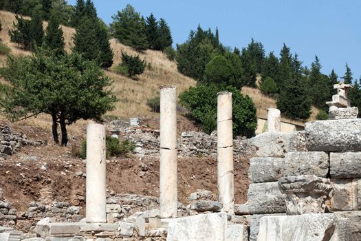 Ruins of the ancient Greek city Ephesus