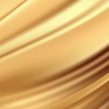 Gold silk fabric for backgrounds