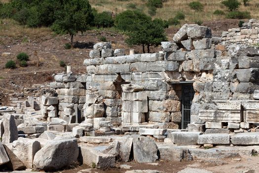 Ruins of the ancient Greek city Ephesus