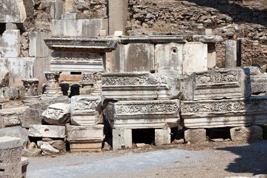 Ruins of the ancient Greek city Ephesus