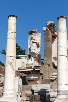 Ruins of the ancient Greek city Ephesus