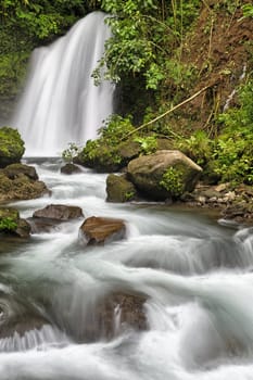 Waterfall, Arenal Lodge, Costa Rica.