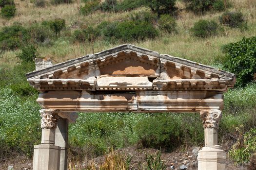 Fountain of Trajan  in the ancient Greek city Ephesus
