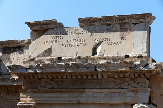 Ruins of the ancient Greek city Ephesus