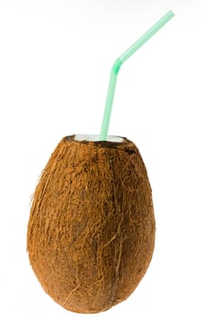 coconut, isolated