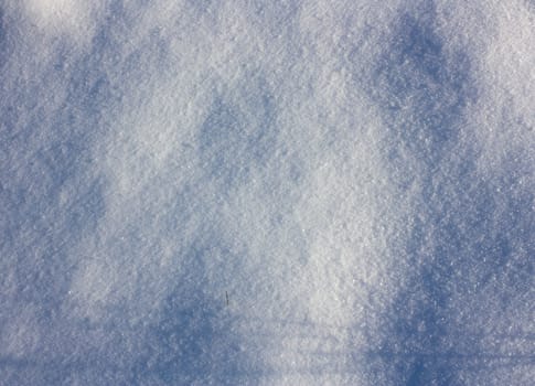 Snow, an abstract background