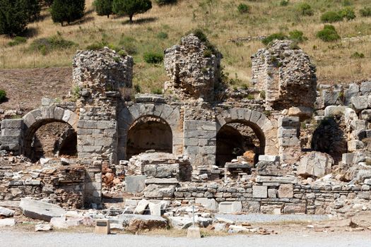 Ruins of the ancient Greek city Ephesus