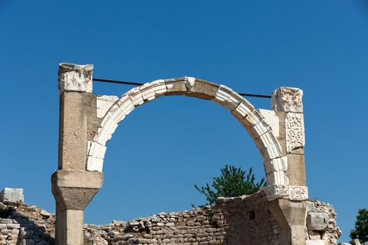 Ruins of the ancient Greek city Ephesus