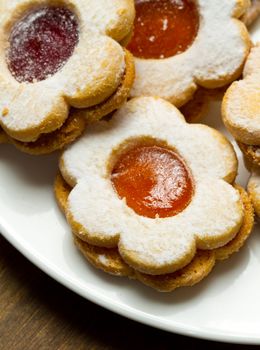 biscuits with jam