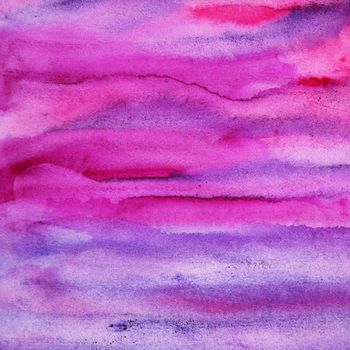 Abstract watercolor background with colorful different layers on paper texture 