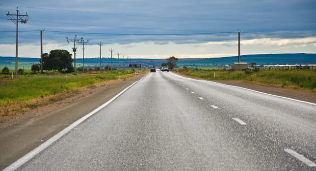 the stuart highway in the south australia