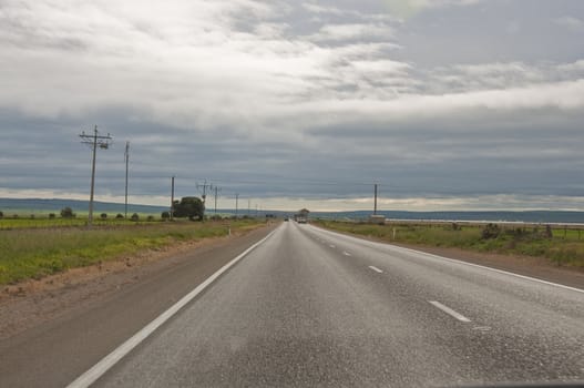 the stuart highway in the south australia