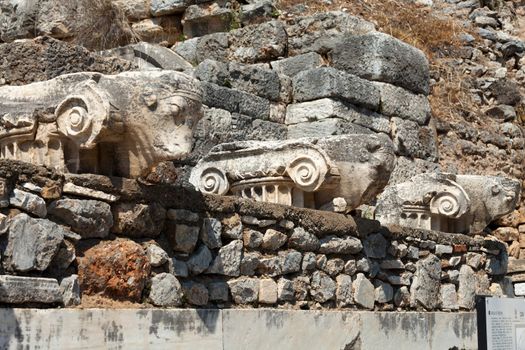 Ruins of the ancient Greek city Ephesus