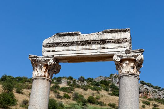 Ruins of the ancient Greek city Ephesus