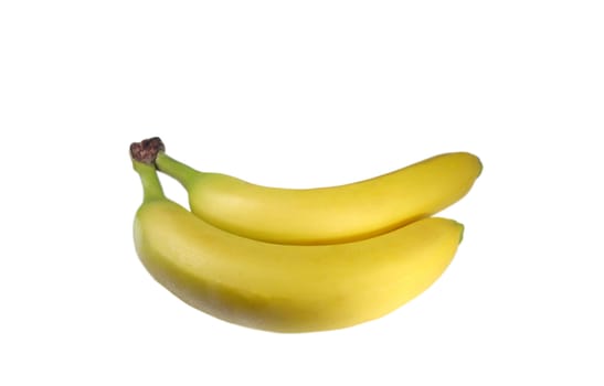 Bunch of bananas isolated