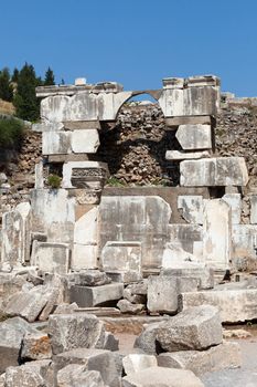 Ruins of the ancient Greek city Ephesus