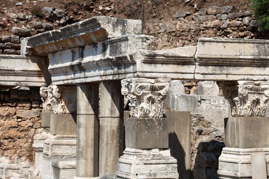 Fountain of Trajan  in the ancient Greek city Ephesus