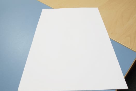 paper on the table