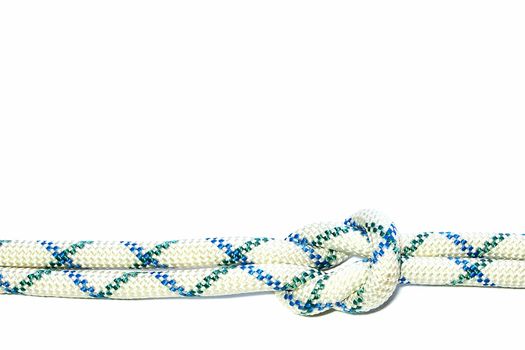 rope with a protracted node in the lower third.
