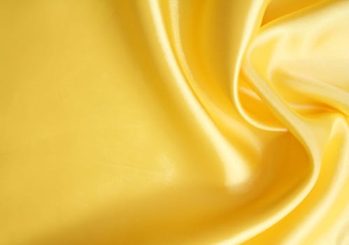 Smooth elegant golden silk can use as background 