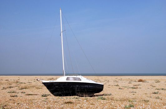 Boat on beach 