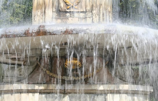 part of old big fountain
