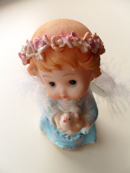 souvenir in the form of a porcelain angel