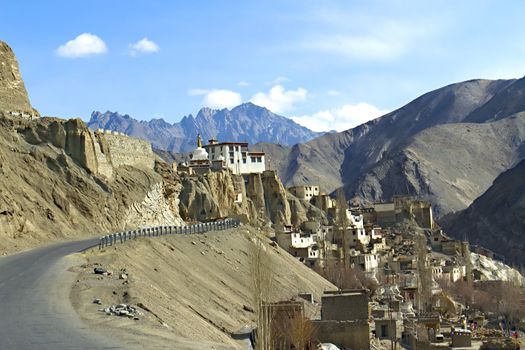 Buddhist monastery Lama Yura India Himalayas Ladakh