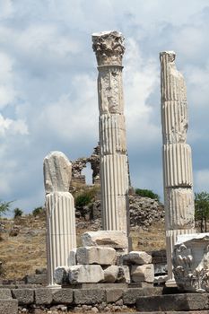 Temple of Trajan at Acropolis of Pergamon