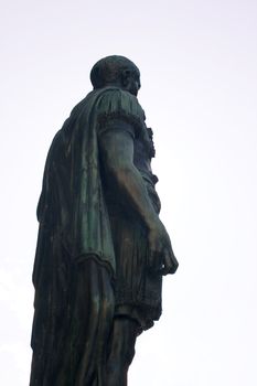 Julius Caesar statue, Cividale del Friuli. Italy