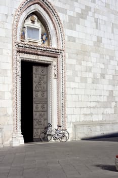 Portal of Cathedral of Santa Maria Assunta, Cividale del Friuli - Italy