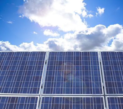 Photo of the Photovoltaic panels