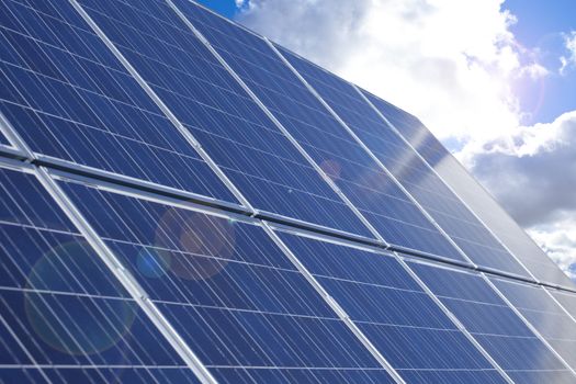 Photo of the Photovoltaic panels