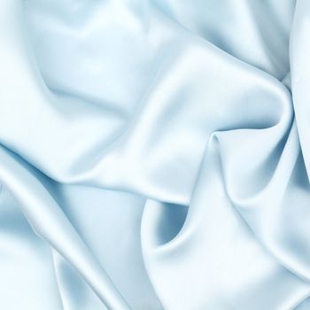 blue satin background closse up