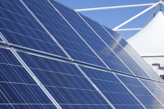 Photo of the Photovoltaic panels