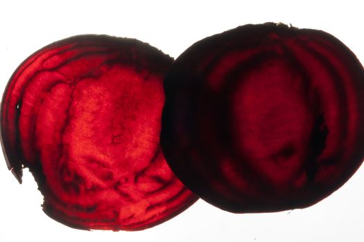 sliced raw beet