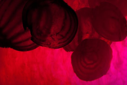 sliced raw beet