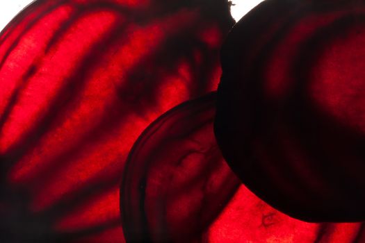 sliced raw beet